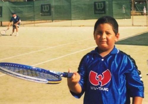 Nick Kyrgios în copilărie
