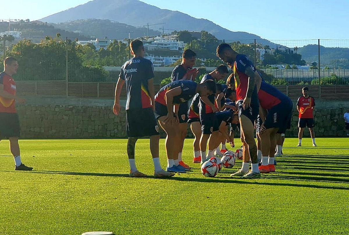 Exercițiu hazliu la antrenamentul „naționalei” olimpice, înaintea duelului cu Australia U23 » Ce a făcut Rădoi