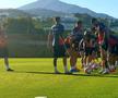 Exercițiu hazliu la antrenamentul „naționalei” olimpice, înaintea duelului cu Australia U23 » Ce a făcut Rădoi