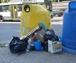 Așa întâmpinăm EURO! Coridor de gunoaie în Sectorul 1 » Imagini filmate azi în București: „Celor care vin le va fi scârbă”