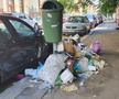 Așa întâmpinăm EURO! Coridor de gunoaie în Sectorul 1 » Imagini filmate azi în București: „Celor care vin le va fi scârbă”