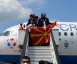 Delegația Macedoniei de Nord a aterizat la București » „Naționala” lui Pandev se va pregăti în Ghencea pentru EURO 2020