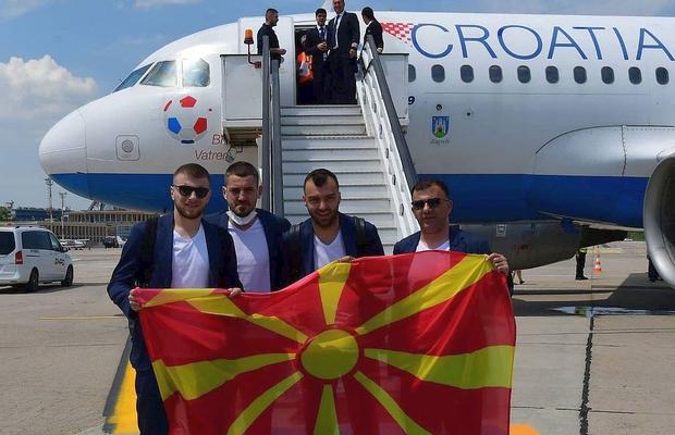 Delegația Macedoniei de Nord a aterizat la București » „Naționala” lui Pandev se va pregăti în Ghencea pentru EURO 2020