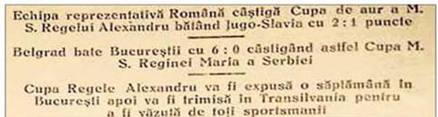 100 de ani de la primul duel din istoria naționalei » Trei regi au fost la meci + destine tragice pentru doi „tricolori” din acea echipă