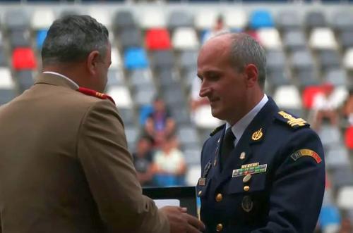 Florin Talpan, premiat de generalul Bichir