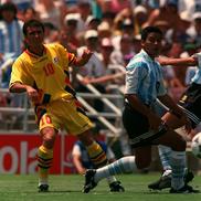 Hagi, mereu un pericol incontrolabil pentru argentinieni, în victoria tricoloră din 