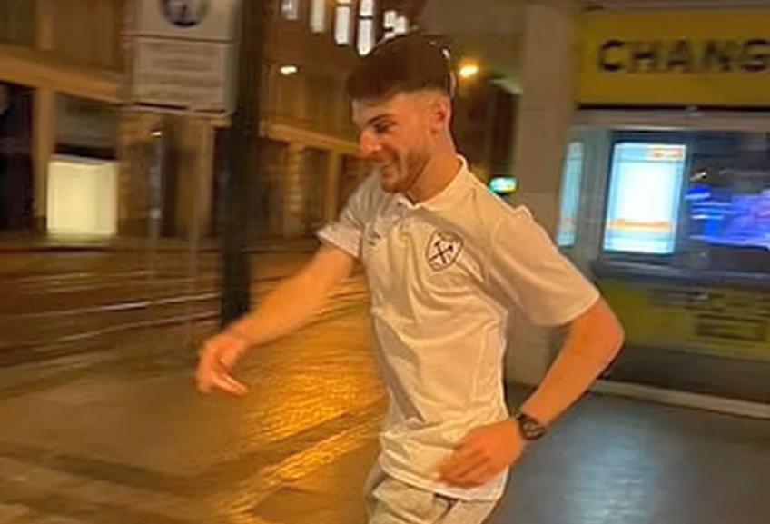 Declan Rice, pe străzile din Praga la 4 dimineața