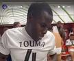 Kurt Zouma dansând