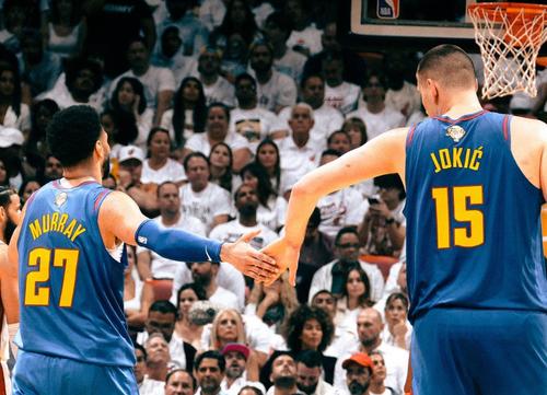 Denver Nuggets revine la conducere în finala NBA, după victoria obținută pe terenul lui Miami Heat, scor 109-94 în meciul 3. Foto: NBA