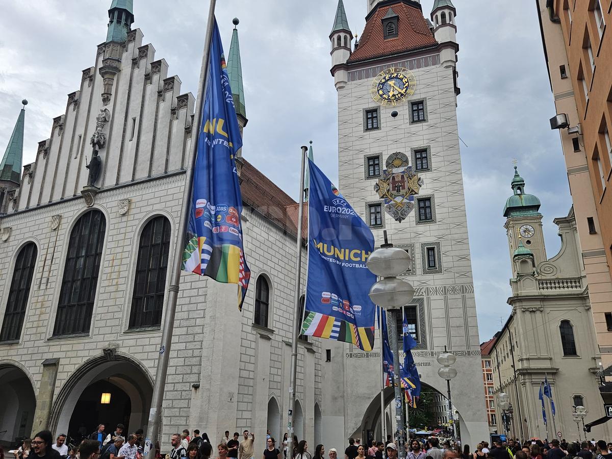 Munchen cântă și dansează: corespondență cu 6 zile înaintea startului EURO