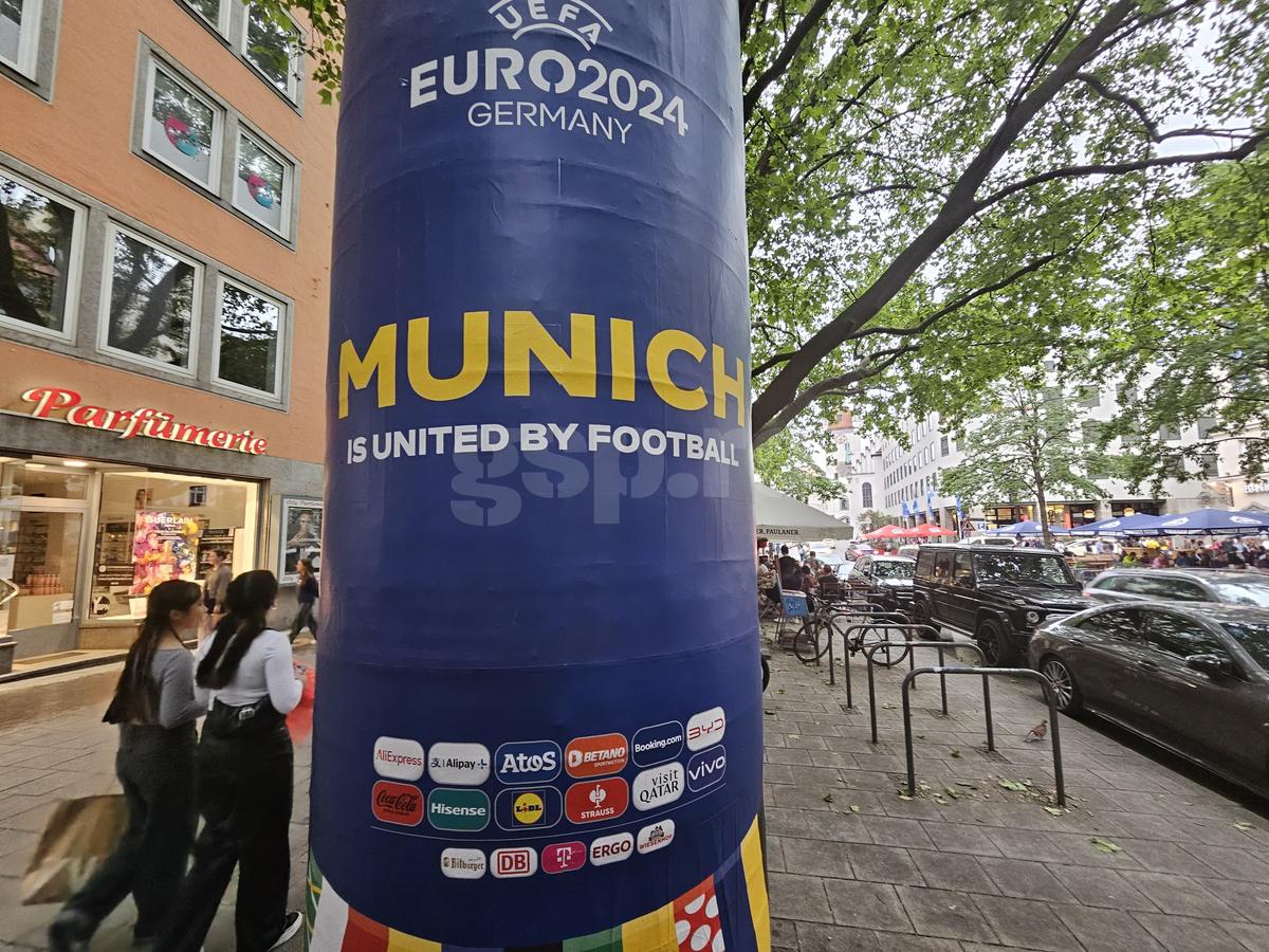 Munchen cântă și dansează: corespondență cu 6 zile înaintea startului EURO