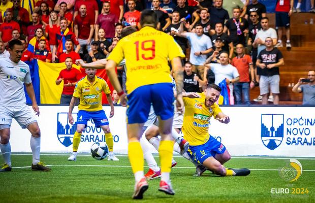 România a fost învinsă DRAMATIC de Serbia în finala Europeanului de minifotbal » Au fost necesare 22 de lovituri de departajare