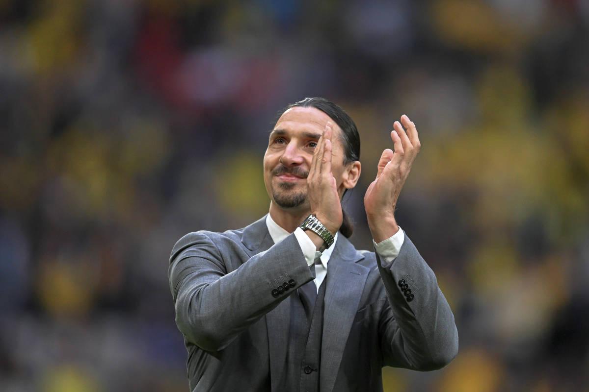 Zlatan Ibrahimovic a fost aclamat de un stadion întreg înainte de Suedia - Serbia