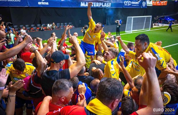 Eroul României la Europeanul de Minifotbal, înainte de marea finală: „Am venit aici să câștigăm”