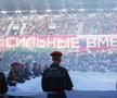 Imagini surprinse în amicalul Belarus - Rusia / Sursă foto: Twitter