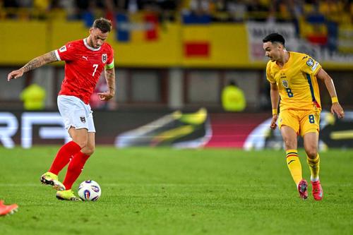 Arnautovici vs Șut, în Austria - România / Foto: Ionuț Iordache