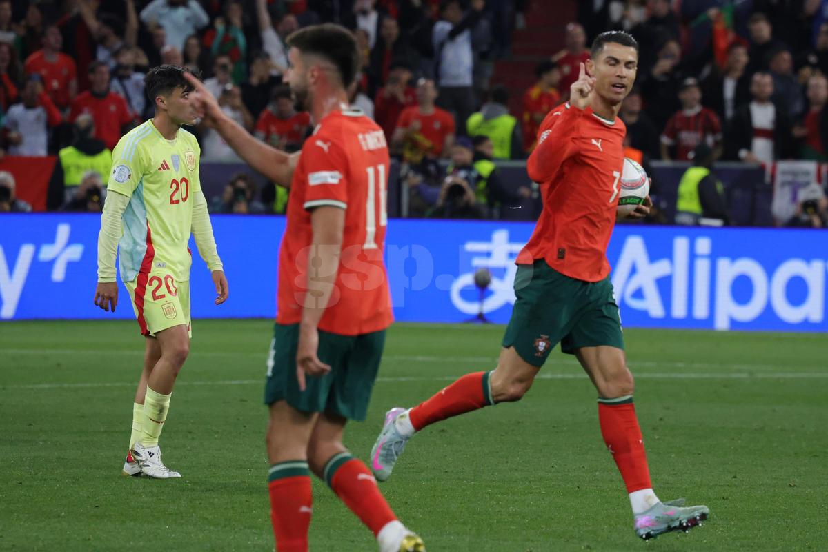 Portugalia - Spania, liga natiunilor -- repriza 2