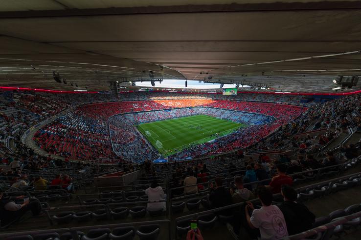Imagini superbe cu stadionul Allianz Arena înaintea de finala Ligii Naţiunilor FOTO: Ionuţ Iordache (GSP)