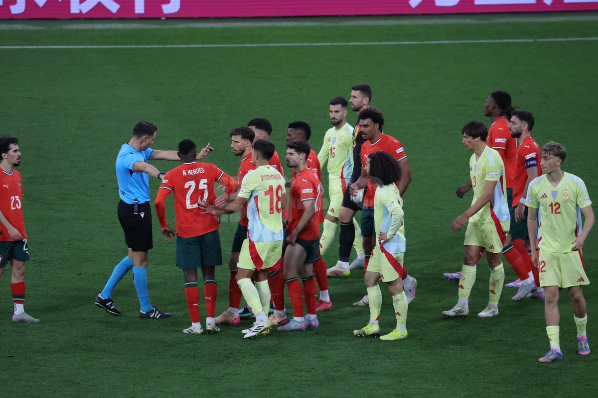 Portugalia - Spania, liga natiunilor -- repriza 2