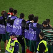 Cristiano Ronaldo la loviturile de la 11 metri în Portugalia - Spania. Foto: Ionuț Iordache (GSP.RO)
