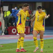 Dispută între Andrei Raţiu şi David Miculescu la finalul partidei Austria - România 2-1 FOTO: Ionuţ Iordache (GSP)