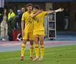 Dispută între Andrei Raţiu şi David Miculescu la finalul partidei Austria - România 2-1 FOTO: Ionuţ Iordache (GSP)
