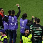Cristiano Ronaldo la loviturile de la 11 metri în Portugalia - Spania. Foto: Ionuț Iordache (GSP.RO)