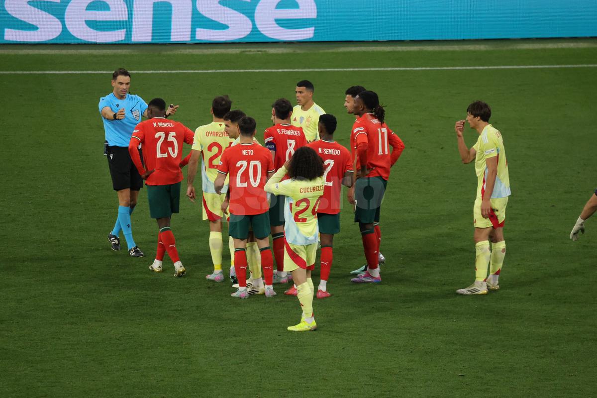 Portugalia - Spania, liga natiunilor -- repriza 2