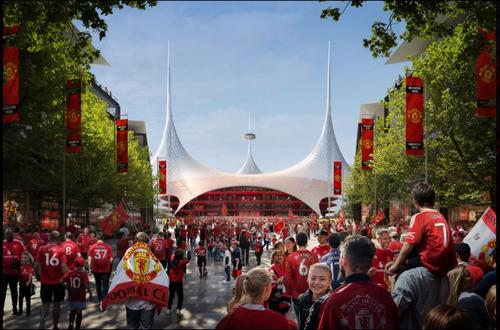 Manchester United va avea un nou stadion. Foto: The Sun