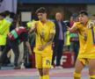 Dispută între Andrei Raţiu şi David Miculescu la finalul partidei Austria - România 2-1 FOTO: Ionuţ Iordache (GSP)