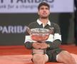 Carlos Alcaraz, după ce a câștigat Roland Garros 2025/ foto: Imago Images