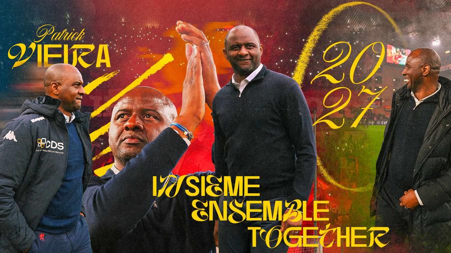 Patrick Vieira și-a prelungit contractul cu Genoa. FOTO: X A semnat pe două sezoane. Șucu a mai scăpat de o mare grijă