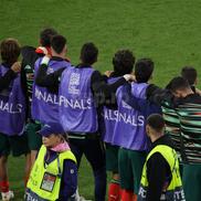 Cristiano Ronaldo la loviturile de la 11 metri în Portugalia - Spania. Foto: Ionuț Iordache (GSP.RO)