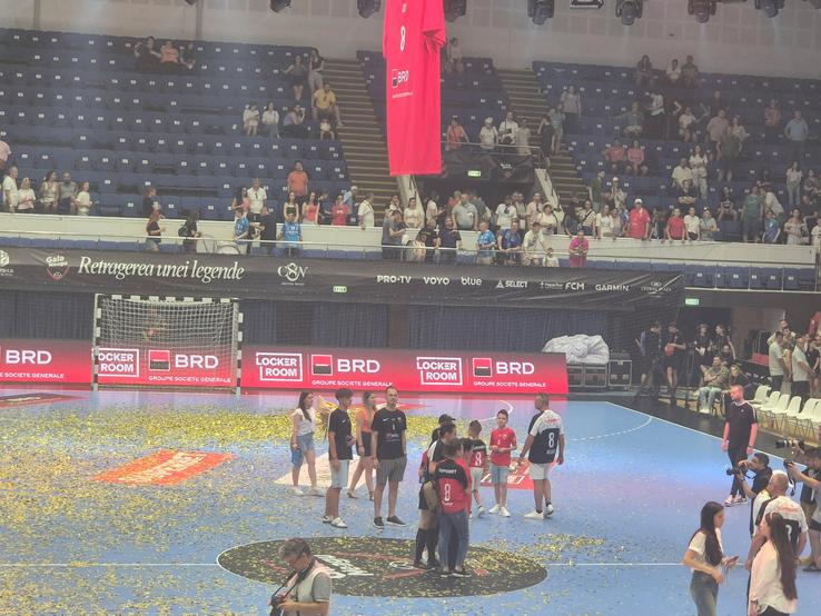 Imagini de pe parchet, după „Gala Neagu”/ foto: Adrian Jitea (GSP)