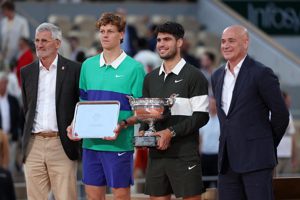 Jannik Sinner - Carlos Alcaraz, finala dramatică de la Roland Garros