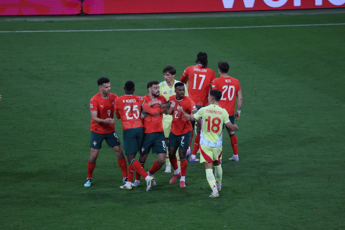 Portugalia - Spania, liga natiunilor -- repriza 2