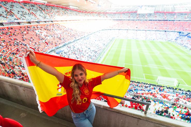 Imagini superbe cu stadionul Allianz Arena înaintea de finala Ligii Naţiunilor FOTO: Ionuţ Iordache (GSP)
