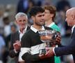 Jannik Sinner - Carlos Alcaraz, finala dramatică de la Roland Garros/Foto: Getty Images