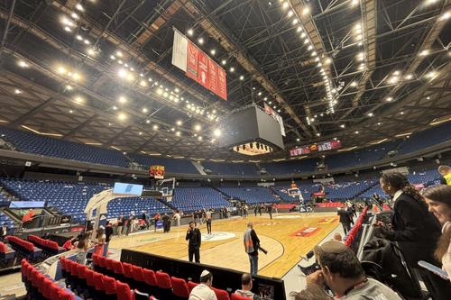 Hapoel Tel Aviv - Hapoel Ierusalim, suspendat după izbucnirea alarmelor aeriene/Foto: X (Sports Rabbi)