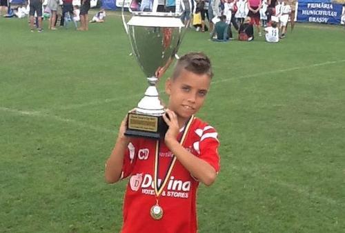 Mathyas Neagu, în perioada în care juca pentru Dinamo // Sursă foto: Facebook
