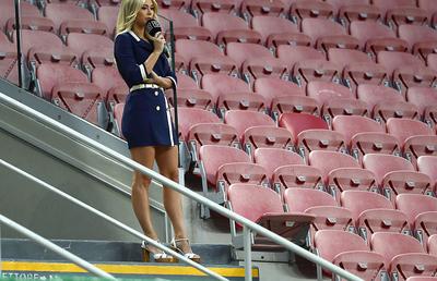 FOTO. Diletta Leotta a fost prezentă la Milan - Juventus! Apariție spectaculoasă în tribună