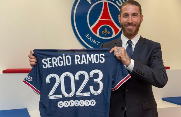 Sergio Ramos a semnat și a fost anunțat oficial de PSG! Primele imagini în tricoul francezilor
