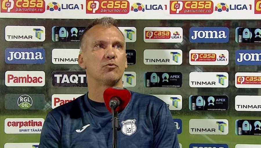 Alexandru Radu a condus Astra o scurtă perioadă, în toamna lui 2020, după despărțirea giurgiuvenilor de Bogdan Andone Astra, depunctată din nou! Situația fostei campioane se înrăutățește