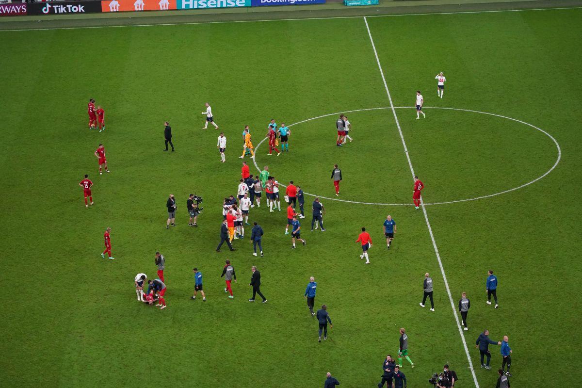 Anglia - Danemarca, semifinală Euro 2020