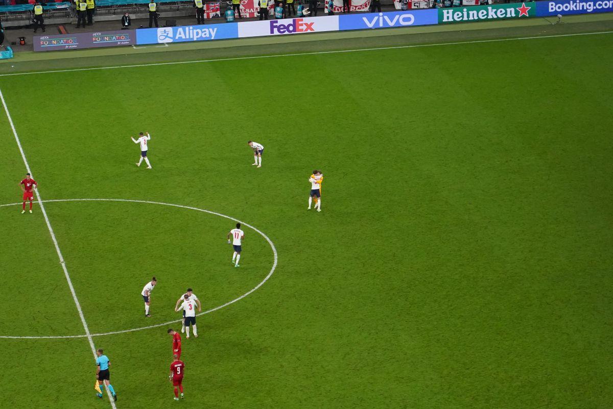 Anglia - Danemarca, semifinală Euro 2020