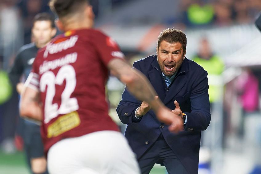 Adrian Mutu a considerat că obiectivul impus de Șucu pentru noul sezon e unul nerealist cu actualul lot / foto: Raed Krishan (GSP)