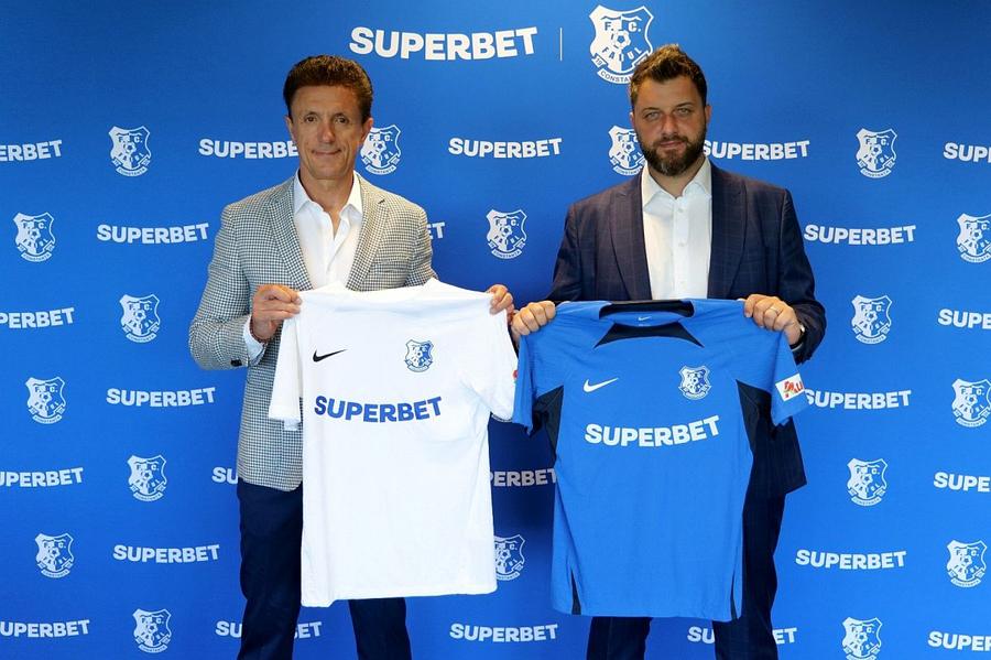 Mutare de peste un milion de euro pentru clubul lui Hagi: Superbet e noul sponsor principal al Farului Constanța