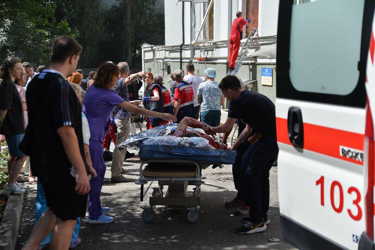 Apelul tulburător făcut de Vitali Klitschko, după ce rușii au bombardat Spitalul de copii din Kiev: „Cine suntem noi dacă permitem așa ceva?”