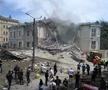 Urmările atacului cu rachete lansat de Rusia asupra Kievului / Sursă foto: Imago Images
