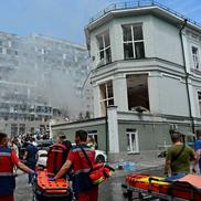 Urmările atacului cu rachete lansat de Rusia asupra Kievului / Sursă foto: Imago Images